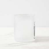 不思議の国のアリスは私を曇らしましたコーヒー・マグを飲みます フロストグラスマグカップ (中央)