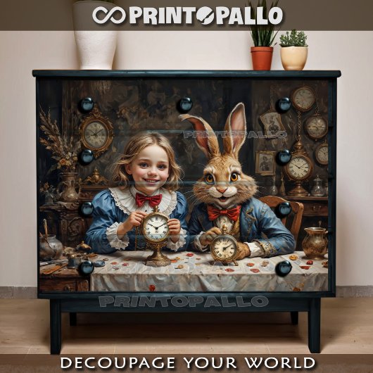 不思議の国のアリスは、三月うさぎと出会う 薄葉紙