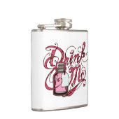 不思議の国のアリスは"私を"フラスコ飲みます フラスク (右)