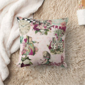 不思議の国のアリスエレガント クッション (ブランケット)