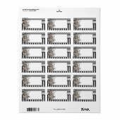 不思議の国のアリスグランジ ラベル (フルシート)