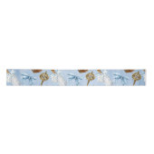 不思議の国のアリスパターン サテンリボン (正面)