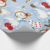 不思議の国のアリスパターン ラッピングペーパー (角)