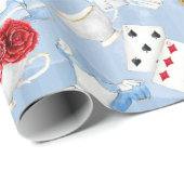 不思議の国のアリスパターン ラッピングペーパー (ロールコーナー)