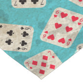 不思議の国のアリス動揺してなパターン ショートテーブルランナー (コーナー)