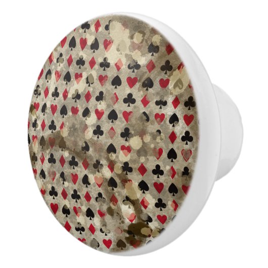 不思議の国のアリス動揺してなパターン セラミックノブ (右)