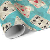 不思議の国のアリス動揺してなパターン ラッピングペーパー (ロールコーナー)