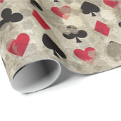 不思議の国のアリス動揺してなパターン ラッピングペーパー (ロールコーナー)