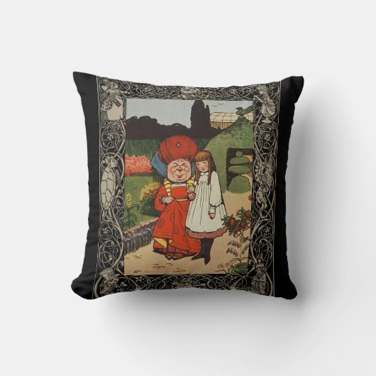 不思議の国のアリス四座布団の二番目 クッション (正面)