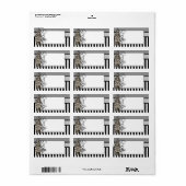 不思議の国のアリス女王のアリスグランジ ラベル (フルシート)