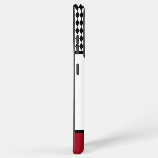 不思議の国のアリス白い赤うさぎとラッパ SAMSUNG GALAXYケース (右側面)