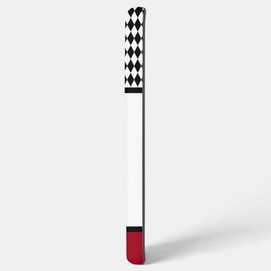 不思議の国のアリス白い赤うさぎとラッパ SAMSUNG GALAXYケース (左側面)