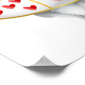 不思議の国のアリス白うさぎヘラルド ポスター (角)