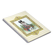 不思議の国のアリス白うさぎ服を着た ノートブック (右側)