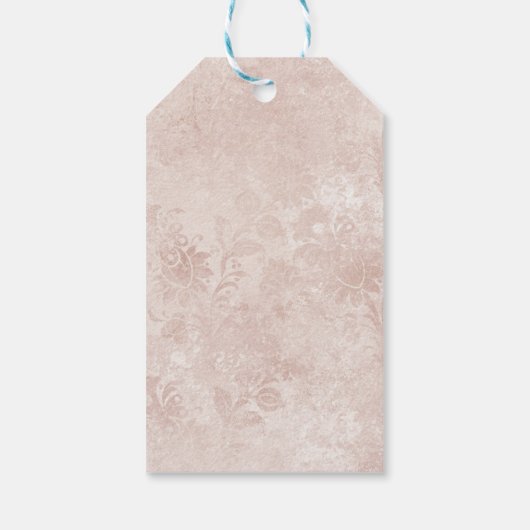 不思議の国のアリス白うさぎ結婚の声 ギフトタグ (裏面)