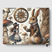 不思議の国のアリス白うさぎ茶芸 ゲストブック (裏面)