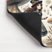 不思議の国のアリス白うさぎ茶芸 マウスパッド (コーナー)