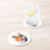 不思議の国のアリス白うさぎby Tenniel コースター (側面)