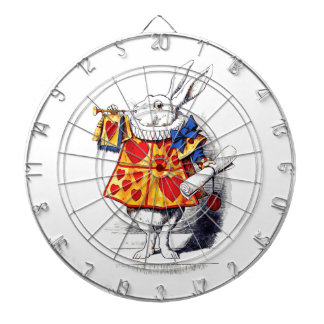 不思議の国のアリス白うさぎby Tenniel ダーツボード