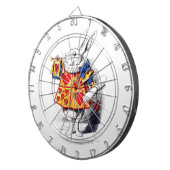 不思議の国のアリス白うさぎby Tenniel ダーツボード (正面右)