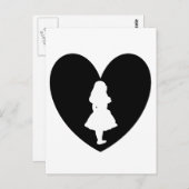 不思議の国のアリス白黒恋 ポストカード (正面/裏面)