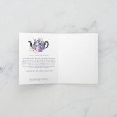 不思議の国のアリス結婚・ワンダーランドありがとう サンキューカード (内部)