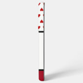 不思議の国のアリス赤いハートと白うさぎ SAMSUNG GALAXYケース (左側面)