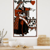 不思議の国のアリス遊だ。ハート ポスター (キッチン)