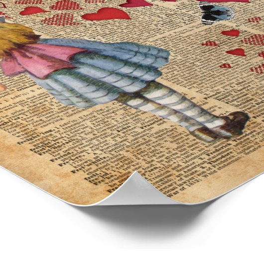 不思議の国のアリス食べミマフィン ポスター (角)