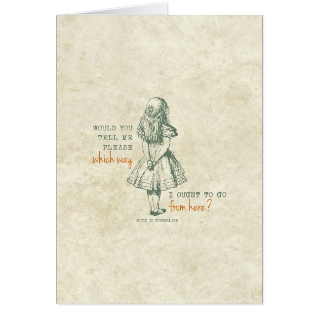 不思議の国のアリス (正面)