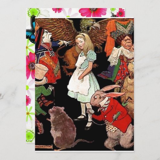 不思議の国のアリス (正面/裏面)