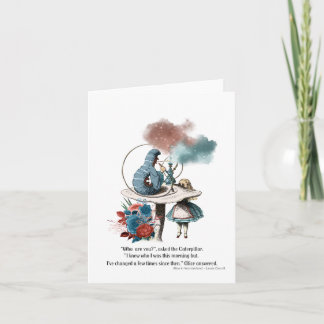 不思議の国のアリス「あなたはだれ?」 カード