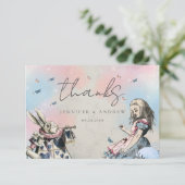 不思議の国のアリス ありがとう サンキューカード (スタンド正面)