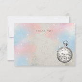 不思議の国のアリス ありがとう サンキューカード (裏面)