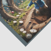 不思議の国のアリス:うさぎが飛び出して! 薄葉紙 (詳細)