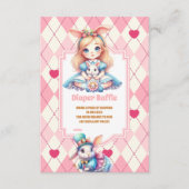 不思議の国のアリス おむつくじ エンクロージャーカード (正面)