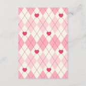 不思議の国のアリス おむつくじ エンクロージャーカード (裏面)