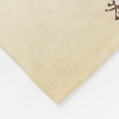 不思議の国のアリス-お茶会-狂う引用文 フリースブランケット (角)