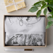 不思議の国のアリス-アリスは幼虫に会います 薄葉紙 (ギフト)