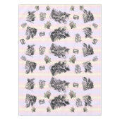 不思議の国のアリス - アリス・イン・ワンダーランド パステル テーブルクロス (正面)