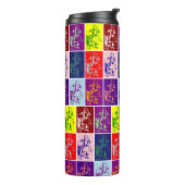 不思議の国のアリス、アートを飲ポップ・アートのむ タンブラー (回転左)