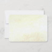 不思議の国のアリス ウェディング レセプション カード (裏面)