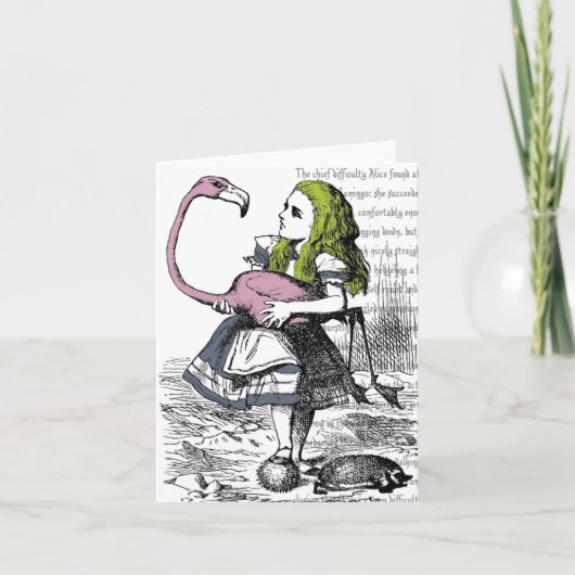 不思議の国のアリス カード (正面)