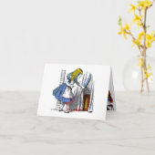 不思議の国のアリス カード (黄色い花)