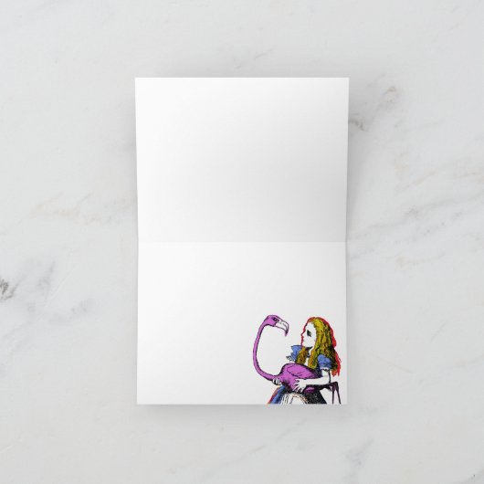 不思議の国のアリス カード (内部)