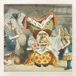 不思議の国のアリス ガラスコースター