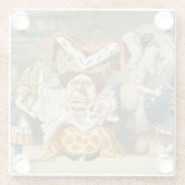 不思議の国のアリス ガラスコースター (裏面)