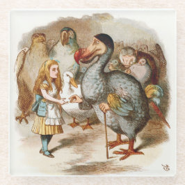 不思議の国のアリス ガラスコースター