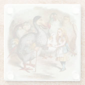 不思議の国のアリス ガラスコースター (裏面)