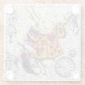 不思議の国のアリス ガラスコースター (裏面)